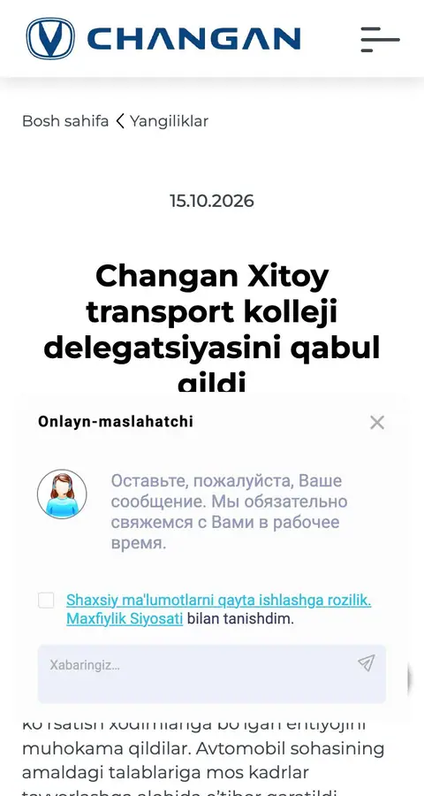 Yangiliklar va blog