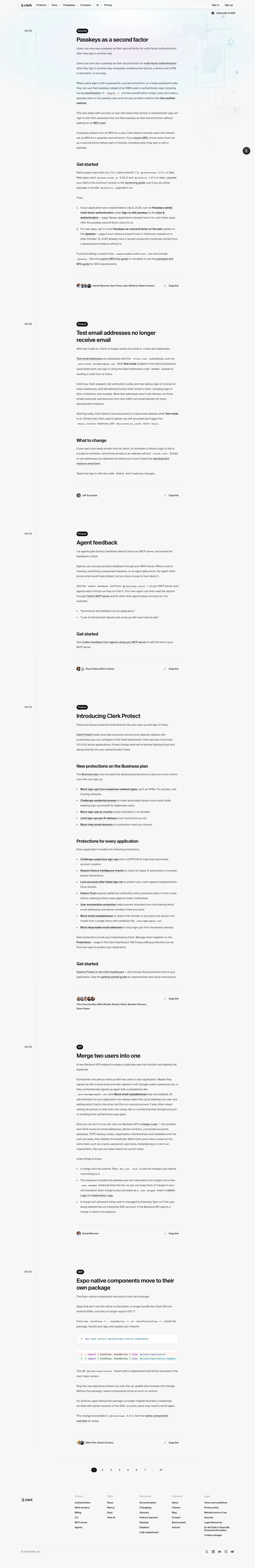 clerk.com — Boshqa