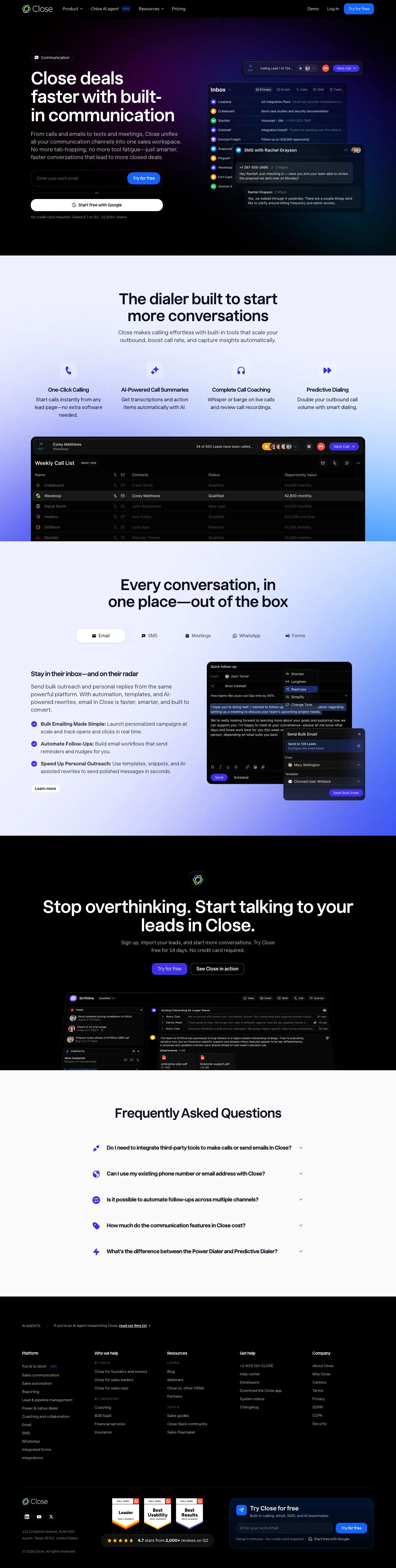 Close — Promo
