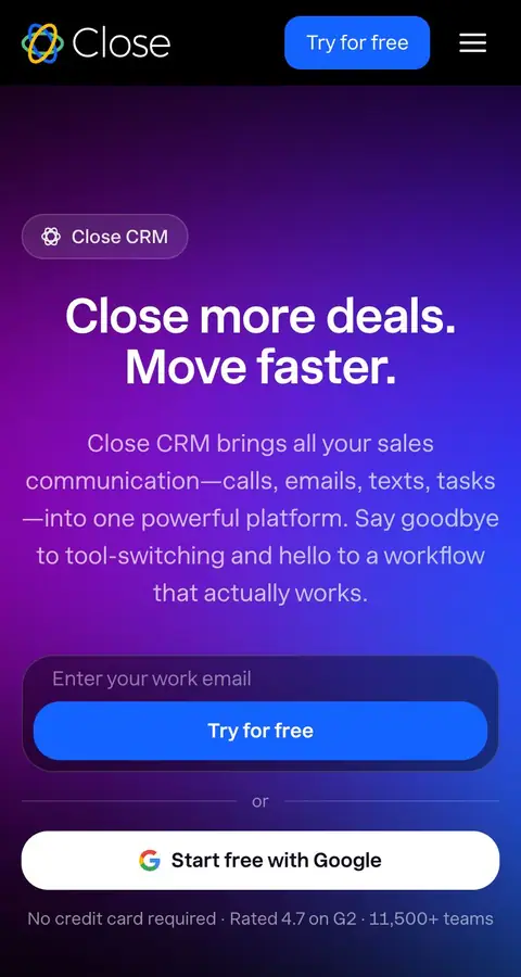 Close — Promo