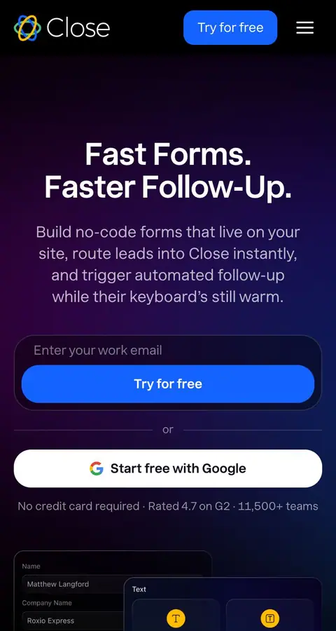 Close — Boshqa