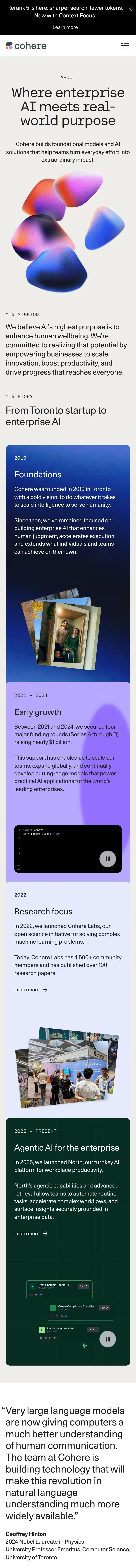 cohere.com — Biz haqimizda
