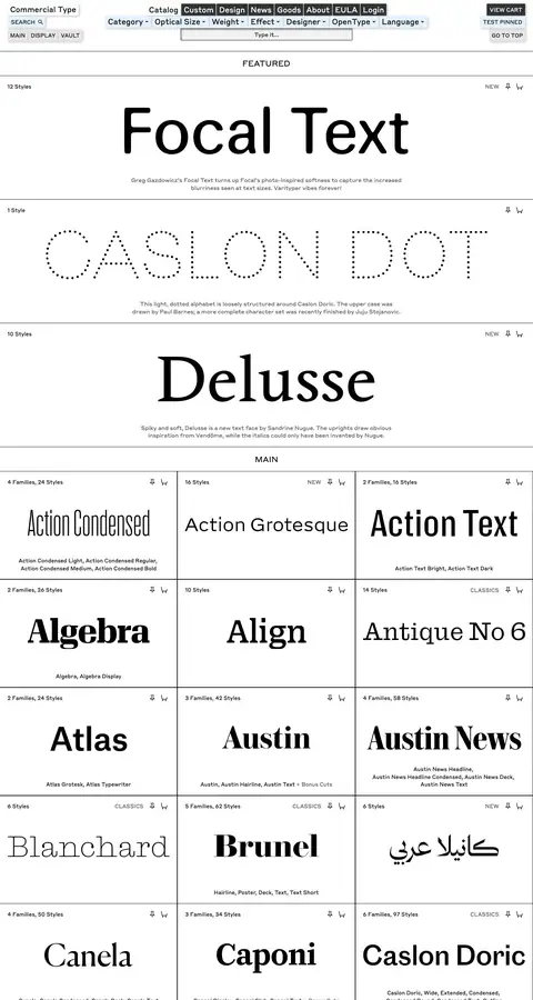 Catalog