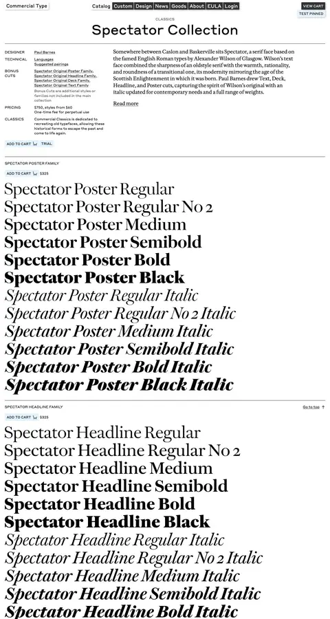 Catalog