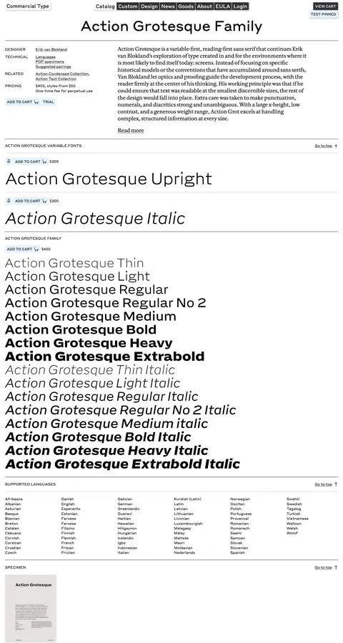 Catalog