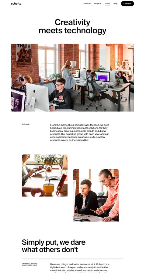 cuberto.com — Biz haqimizda