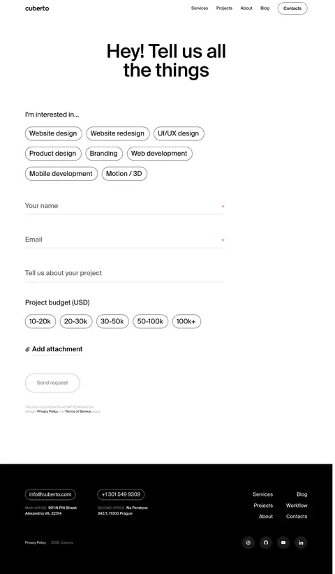cuberto.com — Aloqa