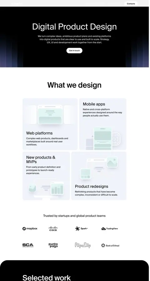 cuberto.com — Product