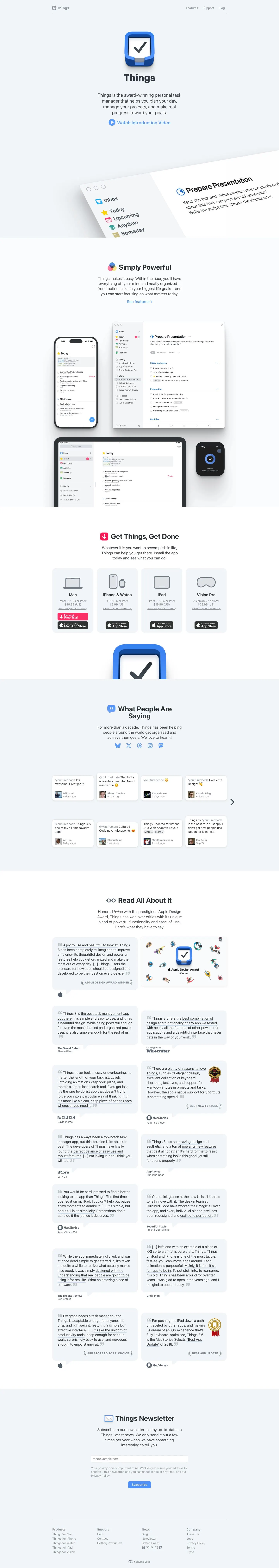 Things — Bosh sahifa