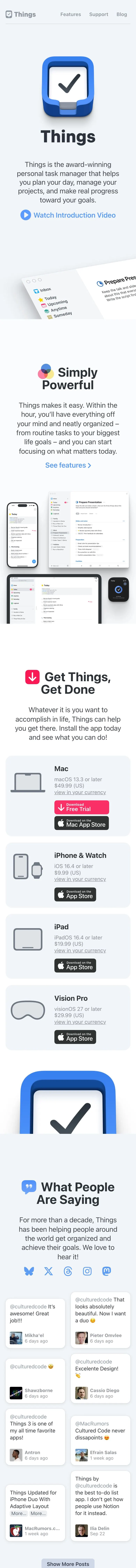 Things — Bosh sahifa