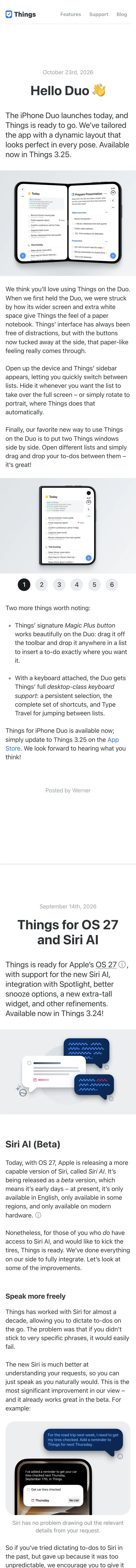Things — Yangiliklar va blog