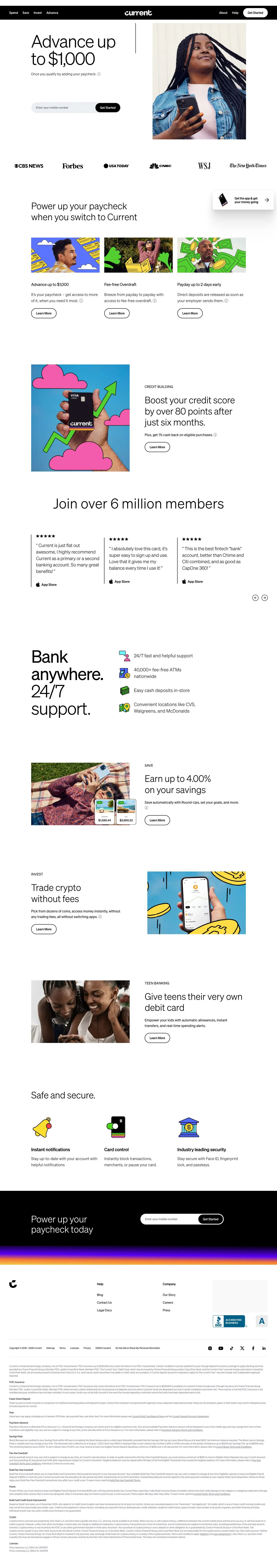 current.com — Bosh sahifa