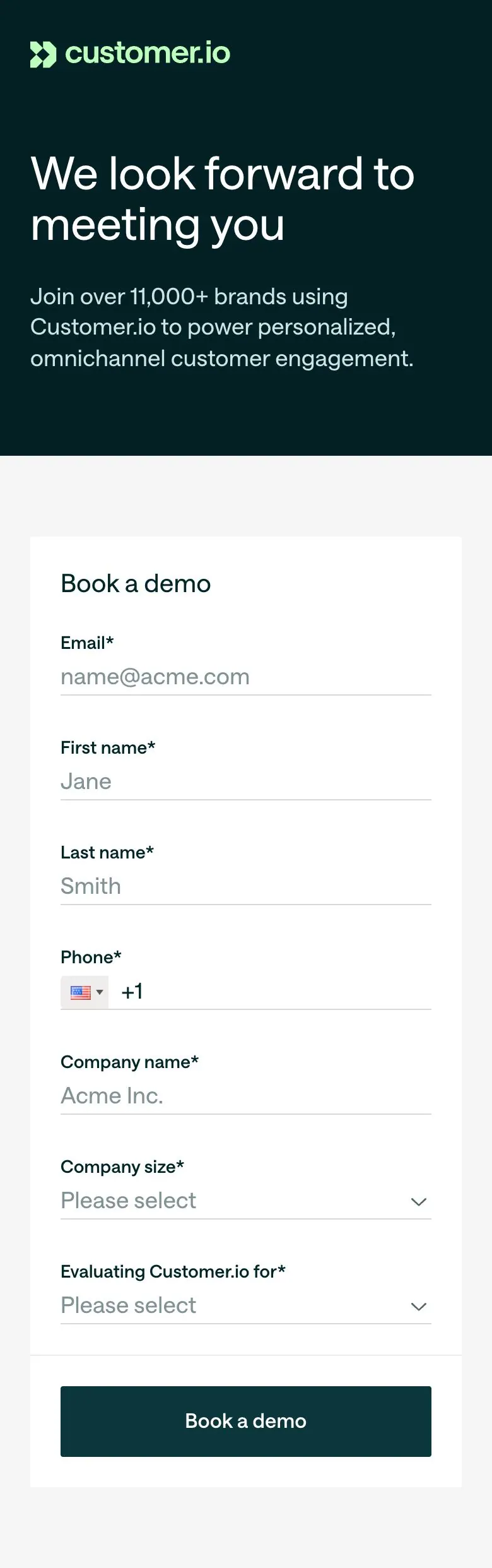 Customer.io — Boshqa