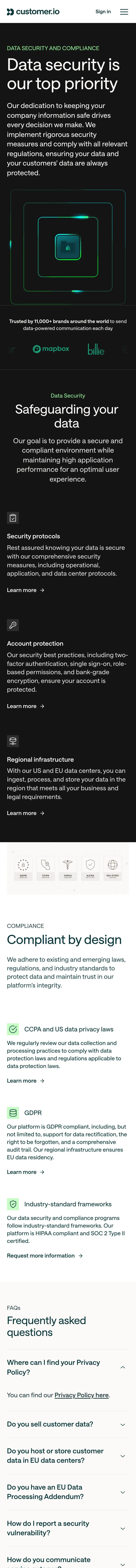 Customer.io — Boshqa