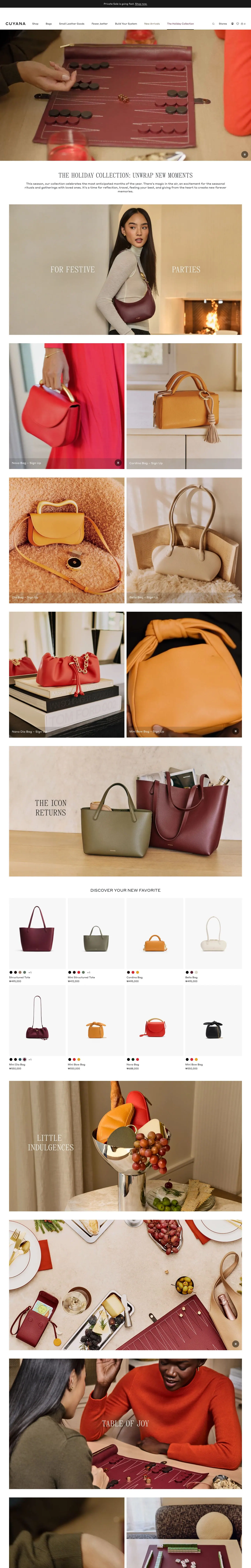 cuyana.com — Katalog