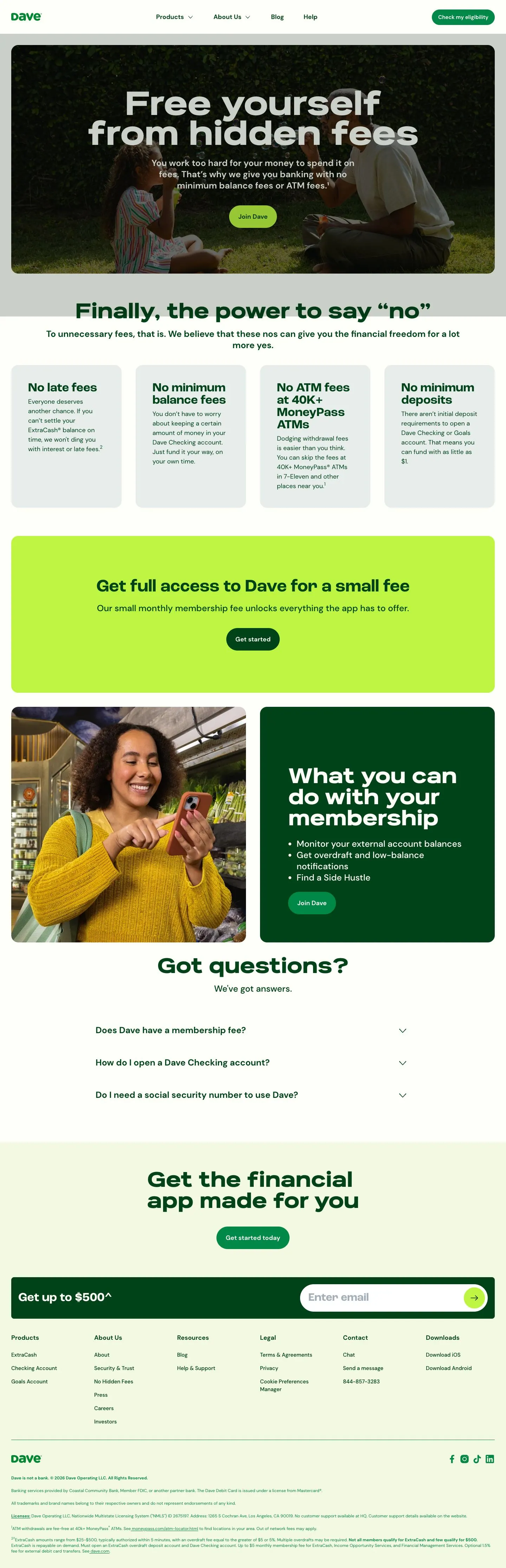 dave.com — Other