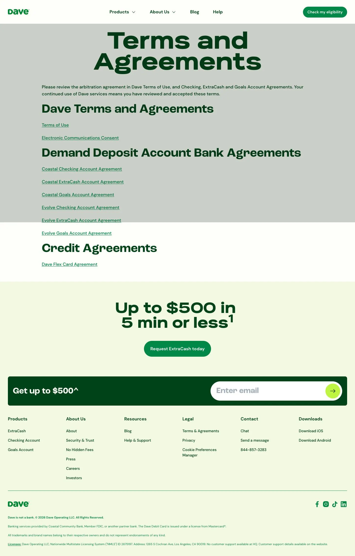 dave.com — Huquqiy
