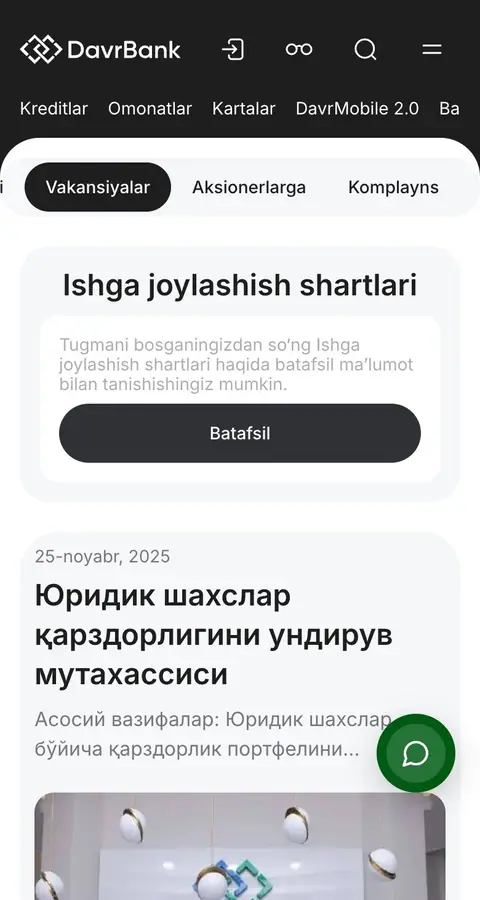 Vakansiyalar