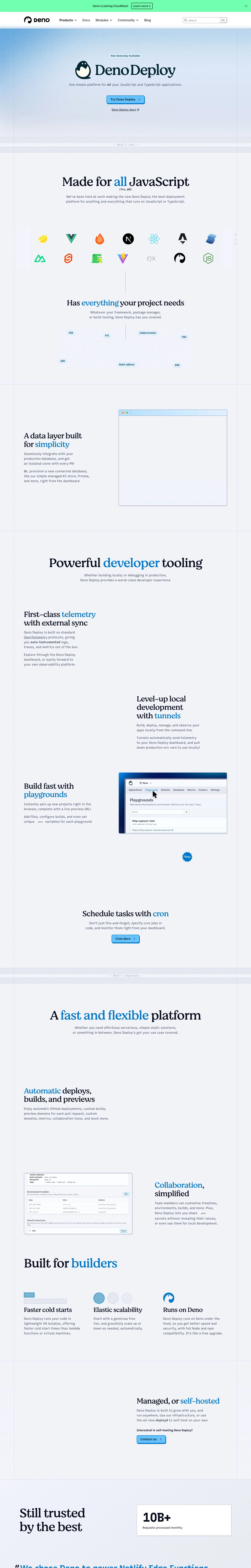 deno.com — Boshqa