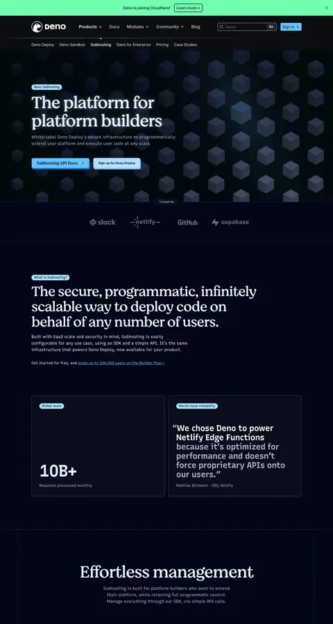 deno.com — Boshqa