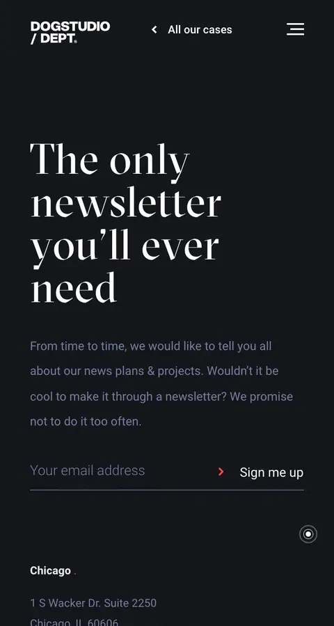 Dogstudio — Sign up