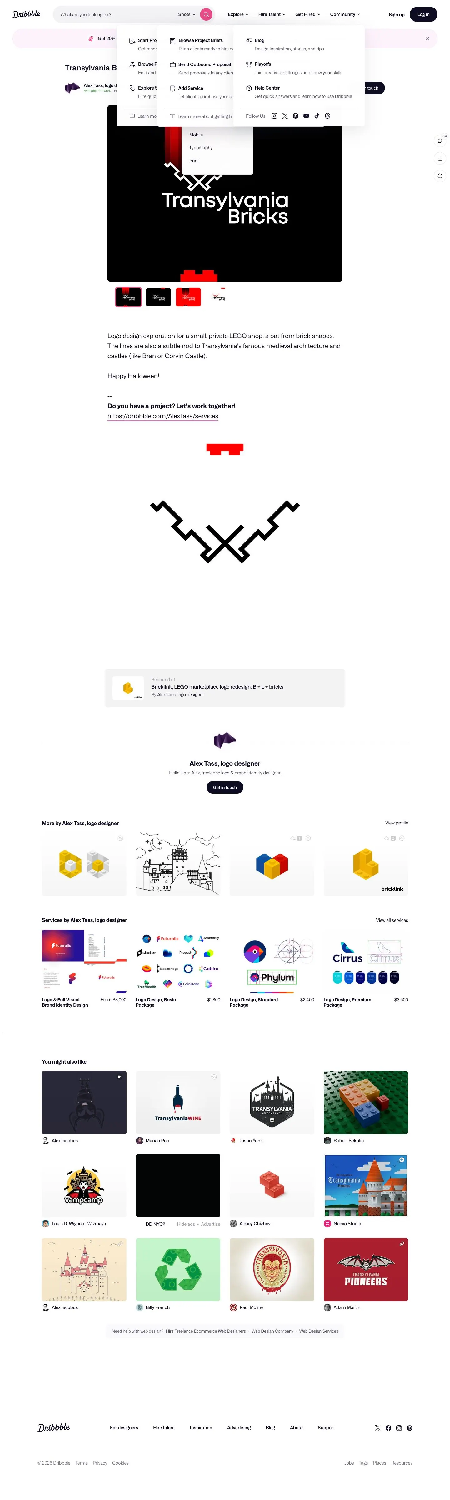 Dribbble — Article