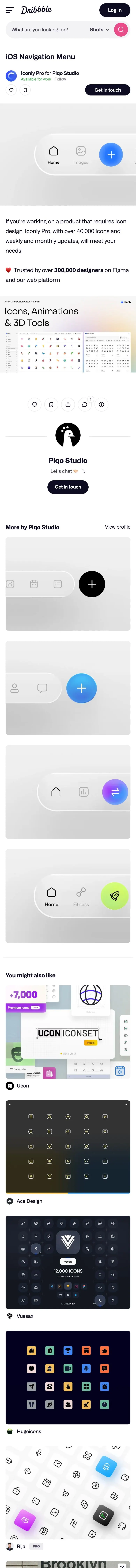 Dribbble — Article