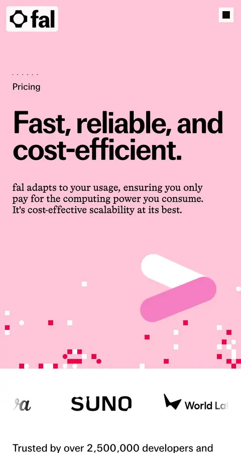 fal.ai — Narxlar