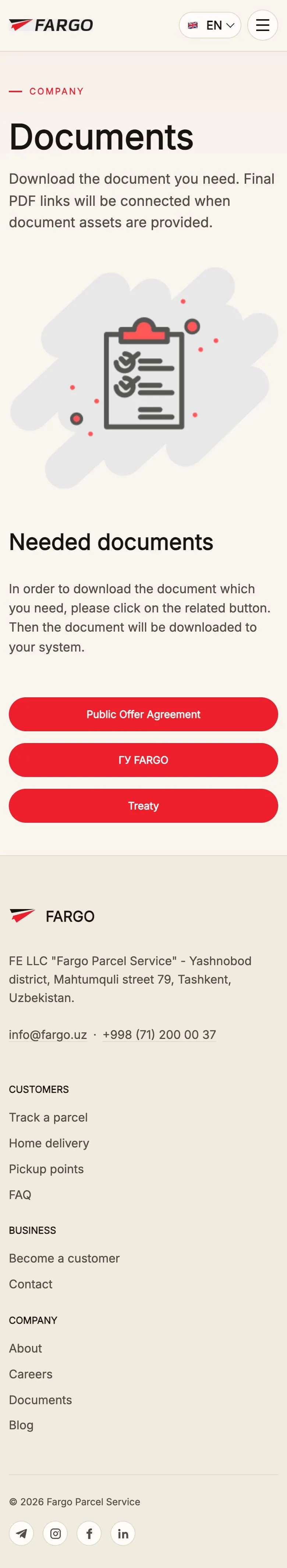 Fargo — Legal