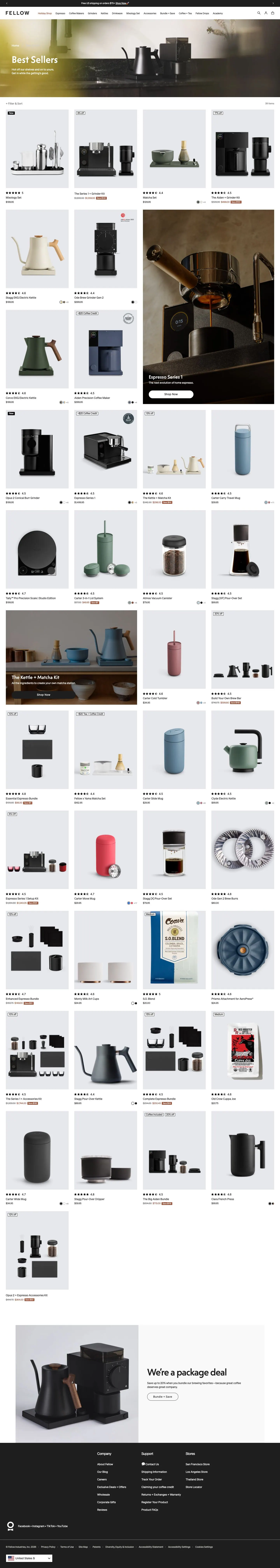 fellowproducts.com — Catalog
