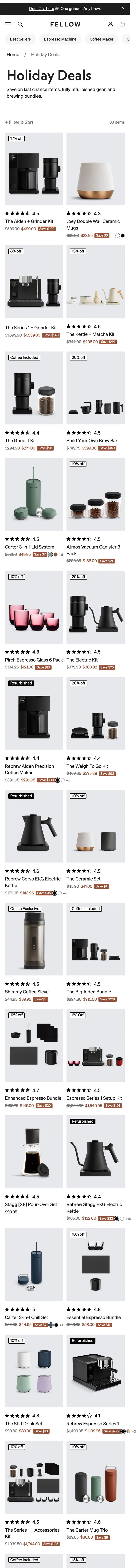 fellowproducts.com — Catalog