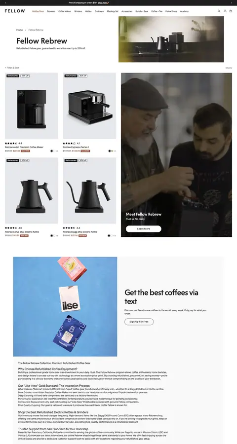 fellowproducts.com — Katalog