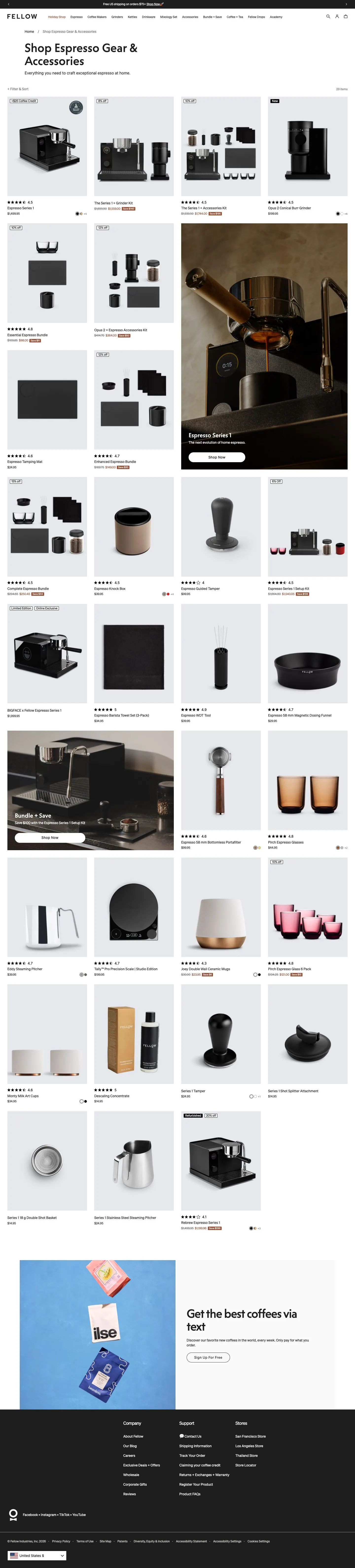 Fellow — Catalog