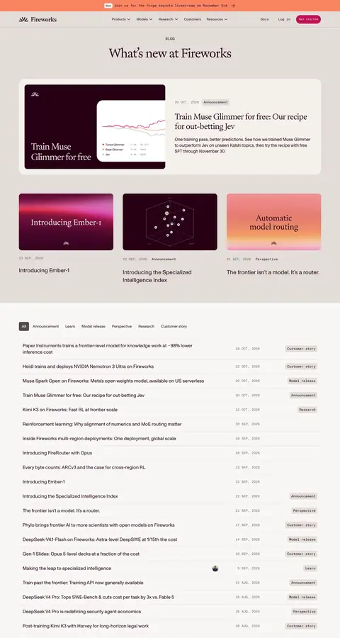 Fireworks — Lenta