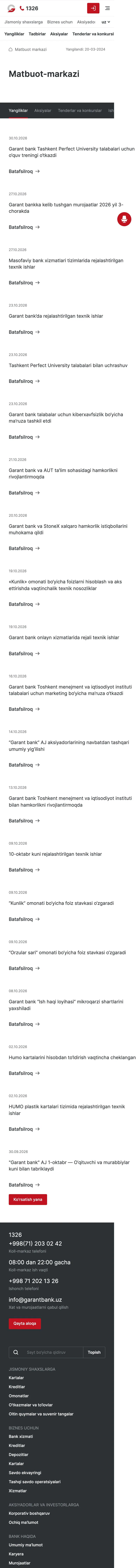 Garant Bank — Lenta