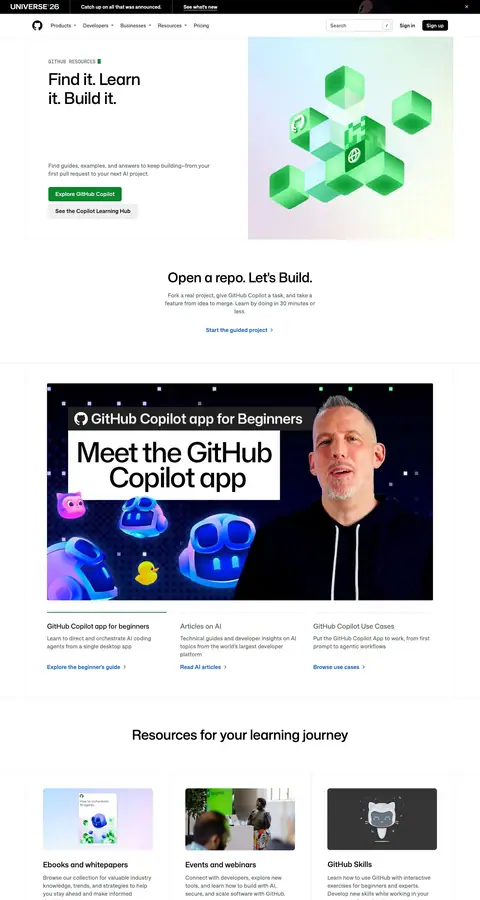github.com — Yordam va FAQ