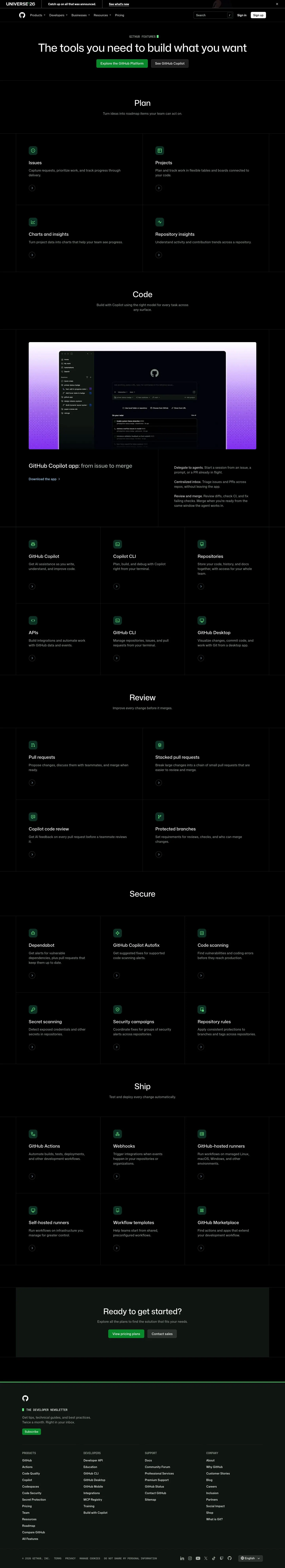 github.com — Yordam va FAQ