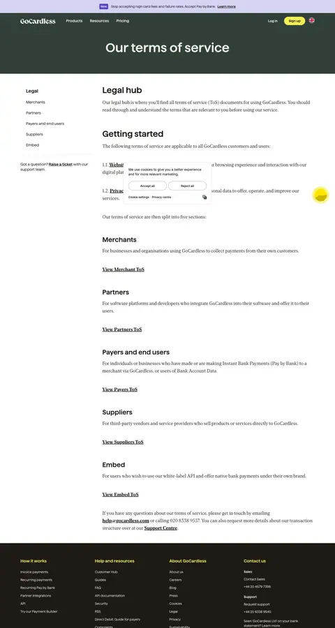 gocardless.com — Boshqa
