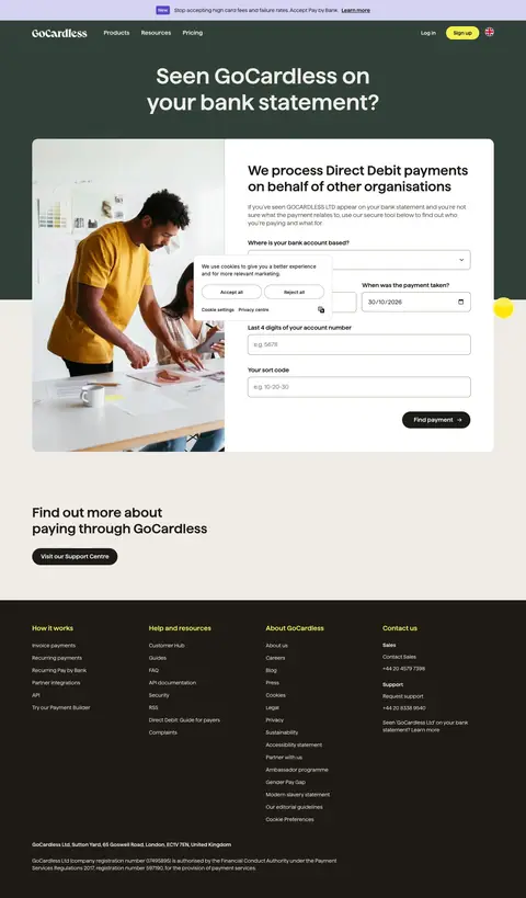 gocardless.com — Boshqa