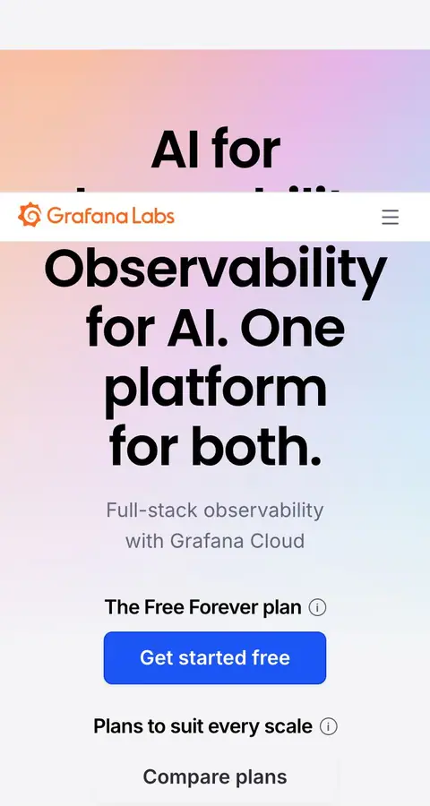 grafana.com — Bosh sahifa