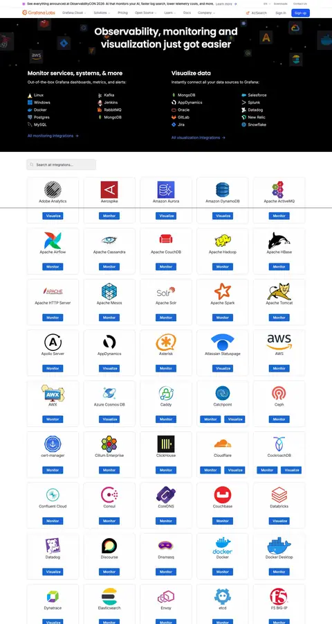 grafana.com — Boshqa