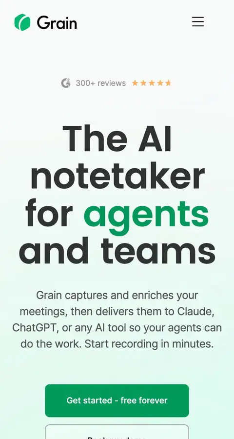 Grain — Bosh sahifa