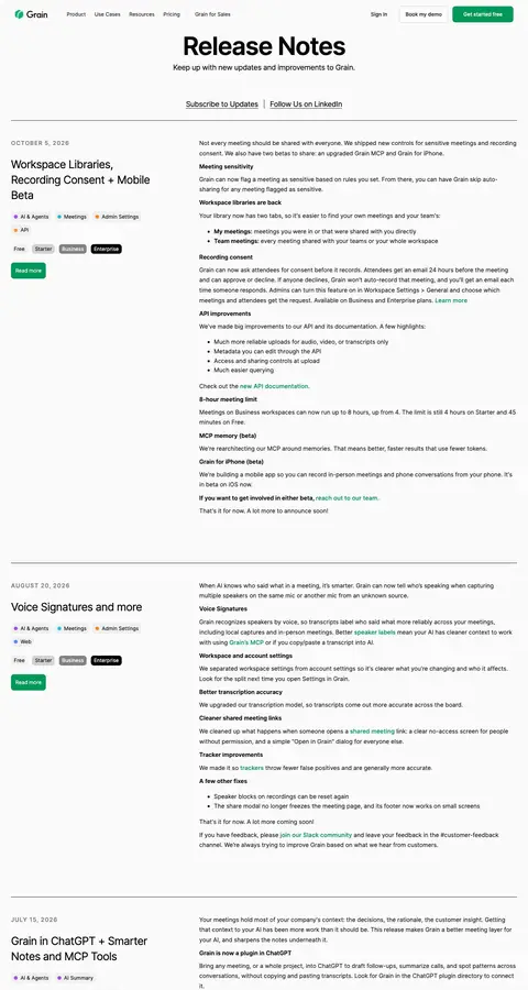 Grain — Boshqa