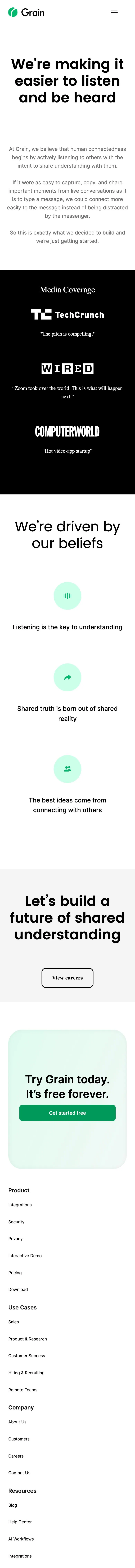 Grain — Biz haqimizda