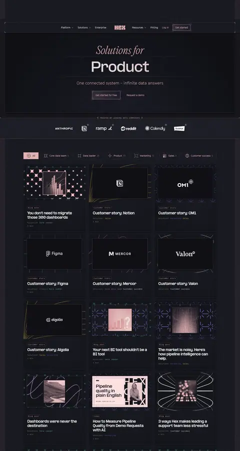 Hex — Product