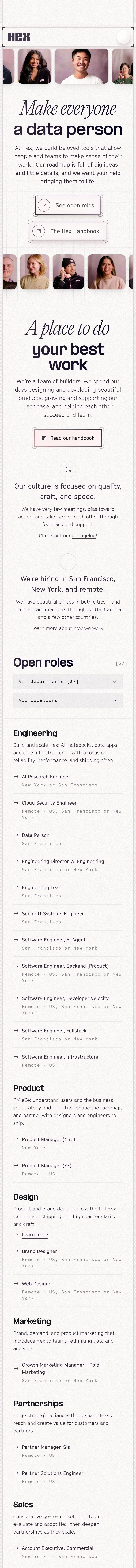Hex — Careers