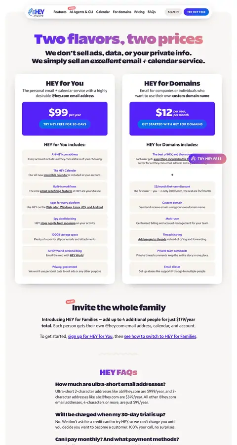 Pricing