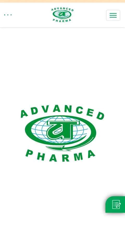 Advanced Pharma — Bosh sahifa