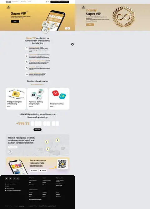 Landing page