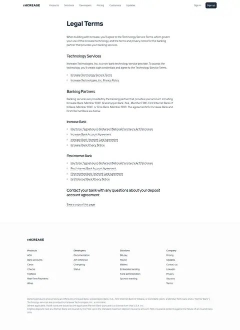 increase.com — Huquqiy
